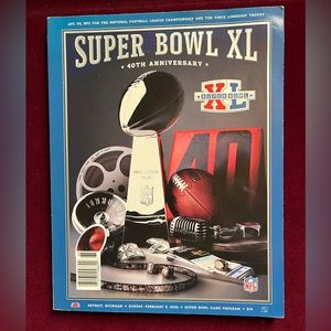 Super Bowl XL Game Program